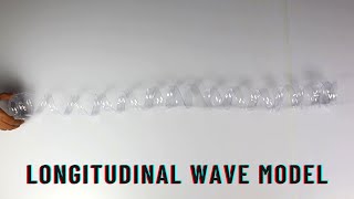 Longitudinal Wave Model  ThinkTac [upl. by Wycoff]