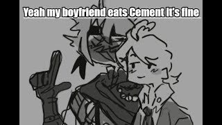 Cement Eating Boyfriend Danganronpa Antebellum [upl. by Folger]