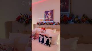 decorate my room for Christmas with me 🎁🎄🦌🧣✨🍫 christmas decoration christmasdecor [upl. by Atinnod772]