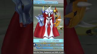 Showcase Digimon and Skill Omnimon  Omegamon 2020  Digimon Story Cyber Sleuth [upl. by Llenyr]