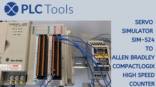 Simulating Encoder to Allen Bradley Compactlogix High Speed Counter [upl. by Wilona]