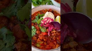 THE ONE with the chili sin carne 🔥 veganrecipes veganchili [upl. by Marko]