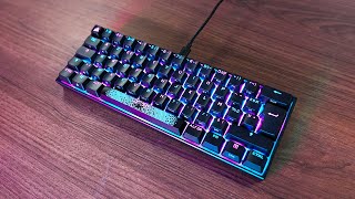 Corsair K65 RGB Mini  Le plus petit Clavier Mécanique Gamer CORSAIR [upl. by Gnoud]