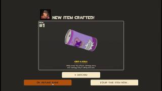 TF2 HOWTO Critacola crafting the 100 foolproof way [upl. by Victorine]