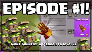 GEM To Max or 10000 Attacks Clash of Clans Hero Equipment [upl. by Neelram712]