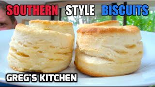 HOW TO MAKE BISCUITS  3 Ingredients  Gregs Kitchen [upl. by Ydnam]