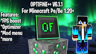 Optifine V611 For Minecraft PeBe 120 [upl. by Aronael]