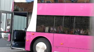 Westlife arriving at Glasgow SECC by tourbus 1962012 [upl. by Akina]