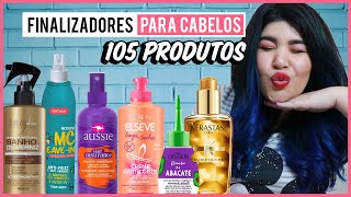 🔴105 FINALIZADORES PARA CABELO Leave in Creme de Pentear Óleo Capilar [upl. by Barty]