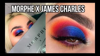 Morphe X James Charles  Artistry Palette Tutorial [upl. by Nylleoj]