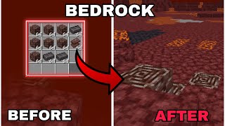 Lava Clear View Mod 121 1201 Minecraft Bedrock [upl. by Cox138]