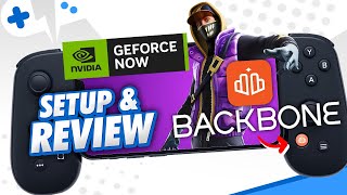 BACKBONE One Review for GeForce NOW  SETUP amp Gameplay [upl. by Alyse]