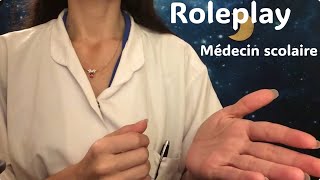 ASMR ROLEPLAY inédit  Douce médecin scolaire [upl. by Alison846]