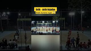 Detikdetik insiden voli 😱 volleyball volimania volley [upl. by Janik]