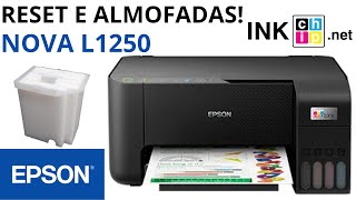 🏆 IMPRESSORA EPSON L1250 RESET [upl. by Odey]