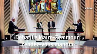 Débat Le MaireZemmour  rendezvous manqué [upl. by Zuzana]