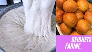 🌸Le secret pour faire gonfler la pâte à beignets Farinebeignets Africains danycuisine food [upl. by Drarreg]