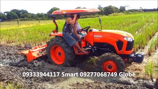 🇵🇭😍👍L5018 Kubota PHILIPPINES🚜  FORSALE✅ Rotovator ActualDemo 50HorsePower Muddy🌾 [upl. by Gratt100]