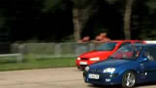 SRT  Citroen Saxo 14 Vts vs VW Polo 6N Gti 14 Meile Eisenach 2006 [upl. by Savage]