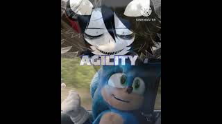 Idate  Okegom  Vs Sonic  Movie Version  vs edit okegom sonic whoisstrongest [upl. by Alane]