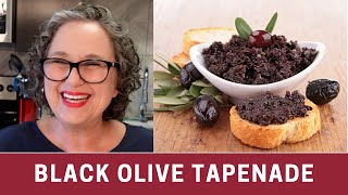 How to Make Black Olive Tapenade  The Frugal Chef [upl. by Frazier]