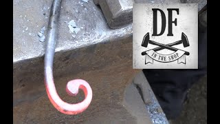 Blacksmithing Project A Basic Door Bolt [upl. by Archibald]