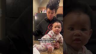 Soft mom life 🥺 momlife mommyvlogger babies familyvlog softlife mom moments daughters [upl. by Arima771]