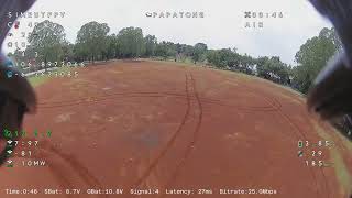 20231230  Betaflight 450RC1 GPS Rescue Test  Goggle DVR  3 [upl. by Eselahs]