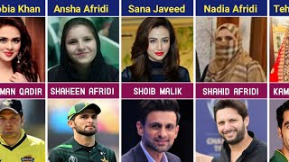 Famous Cricketers And Their Wives  Wives Of Famous Cricket Players [upl. by Eugatnom828]