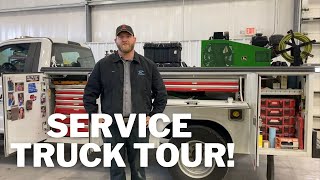 John Deere Master Ag Technician service truck tour [upl. by Klement]