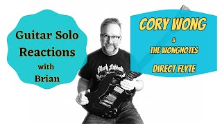 GUITAR SOLO REACTIONS  CORY AND THE WONGNOTES  Direct Flyte [upl. by Etnomal]