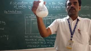 Estimation of chlorides in Silver Nitrate Titration method [upl. by Eitsud506]