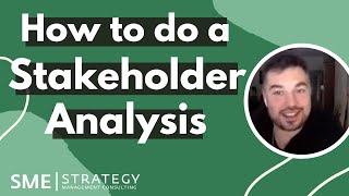 How to do a Stakeholder Analysis as part of your Strategic Plan [upl. by Carita882]