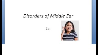 ENT Disorders of Middle Ear Difference between ASOM CSOM adhesive glue acute chronic otitis media [upl. by Clara]