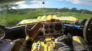 Scottish Hill Rally 2024 Glendaerg 2 Jordan Shirley Yellow Peril Racing [upl. by Ellennaj]