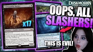 The MOST EVIL deck in Standard🤣Dimir Slashers🔥Duskmourn MTG Arena [upl. by Rosita]