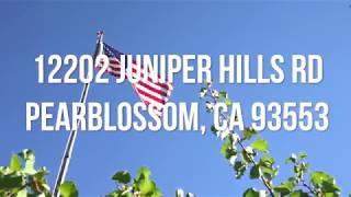 12202 Juniper Hills Rd Pearblossom CA 93553  Listing by Carol Laffite [upl. by Pazia]