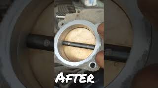 Nissan Frontier throttle cleaning [upl. by Krantz]