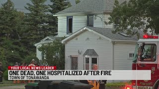 1 dead 1 hospitalized after residential fire in Town of Tonawanda [upl. by Garris]