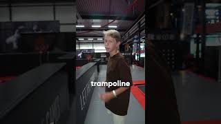 Overnachten in trampoline park van Boaz😳 sketchcomedy [upl. by Dyraj]