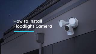 How to Install Floodlight Camera for US Region [upl. by Nawor]