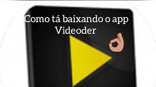 Como baixar Videoder app de vídeos e musicas [upl. by Maro]