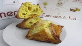 Recette des feuilletés gougères ou talmouse  Facile et délicieux [upl. by Aneetsirhc86]