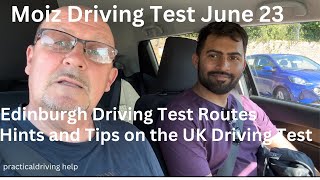 Driving Test Routes Edinburgh June 23 [upl. by Treve]