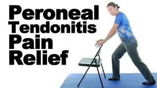 Peroneal Tendonitis Stretches amp Exercises – Ask Doctor Jo [upl. by Tada]