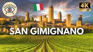 SAN GIMIGNANO Italia 4K ✅ TOUR A PIE con SUBTÍTULOS  El Manhattan medieval [upl. by Notnelc]