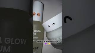 💛🫶🏻💜 shortsvideo skincare lolovegan koreanskincare vitaglow skincareroutine bestplayer [upl. by Emia219]