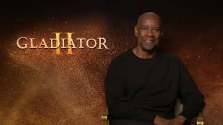 VANDAL entrevista a Denzel Washington estrella de GLADIATOR 2 de Ridley Scott [upl. by Pisano]