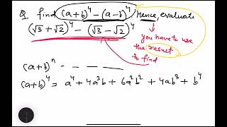 Binomial Theorem  Part 2 Class XI maths mathematics exam cbseeducation trending youtube [upl. by Sy]