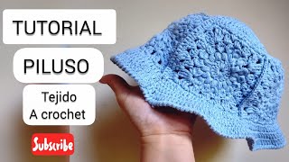 Tutorial PILUSO tejido a crochet  capelina a ganchillo paso a paso [upl. by Adnilim]